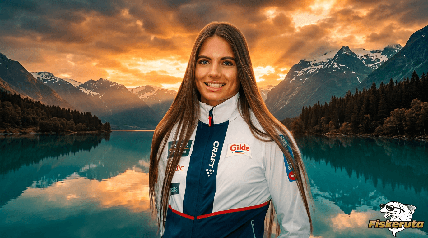 Kristine Stavås Skistad, ambassadør for Fiskeruta